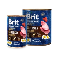 Brit Premium by Nature Turkey with Liver  ()        400