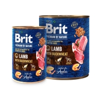 Brit Premium by Nature Lamb with Buckwheat  ()       400