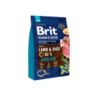 Brit Premium by Nature Sensitive Lamb and Rise      , 3