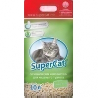 Collar SuperCat с ароматизатором древесный наполнитель для туалетов, 3кг