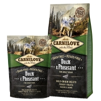 Carnilove Duck and Pheasant Adult Dog            , 1.5