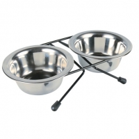 rixie Eat on Feet Stainless Steel Bowl Set     0,45 (24831)
