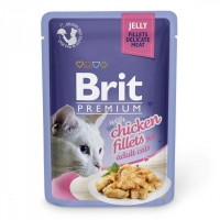 Brit Premium Chiken fillets in Jelly         , 85