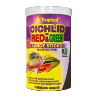 Tropical CICHLID RED and GREEN LARGE STICKS        , 1