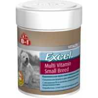 8in1 Excel Multi Vitamin Small Breed     , 70
