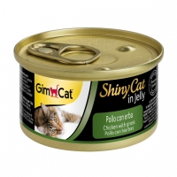 GimCat ShinyCat in Jelly Chicken with Grass          , 70